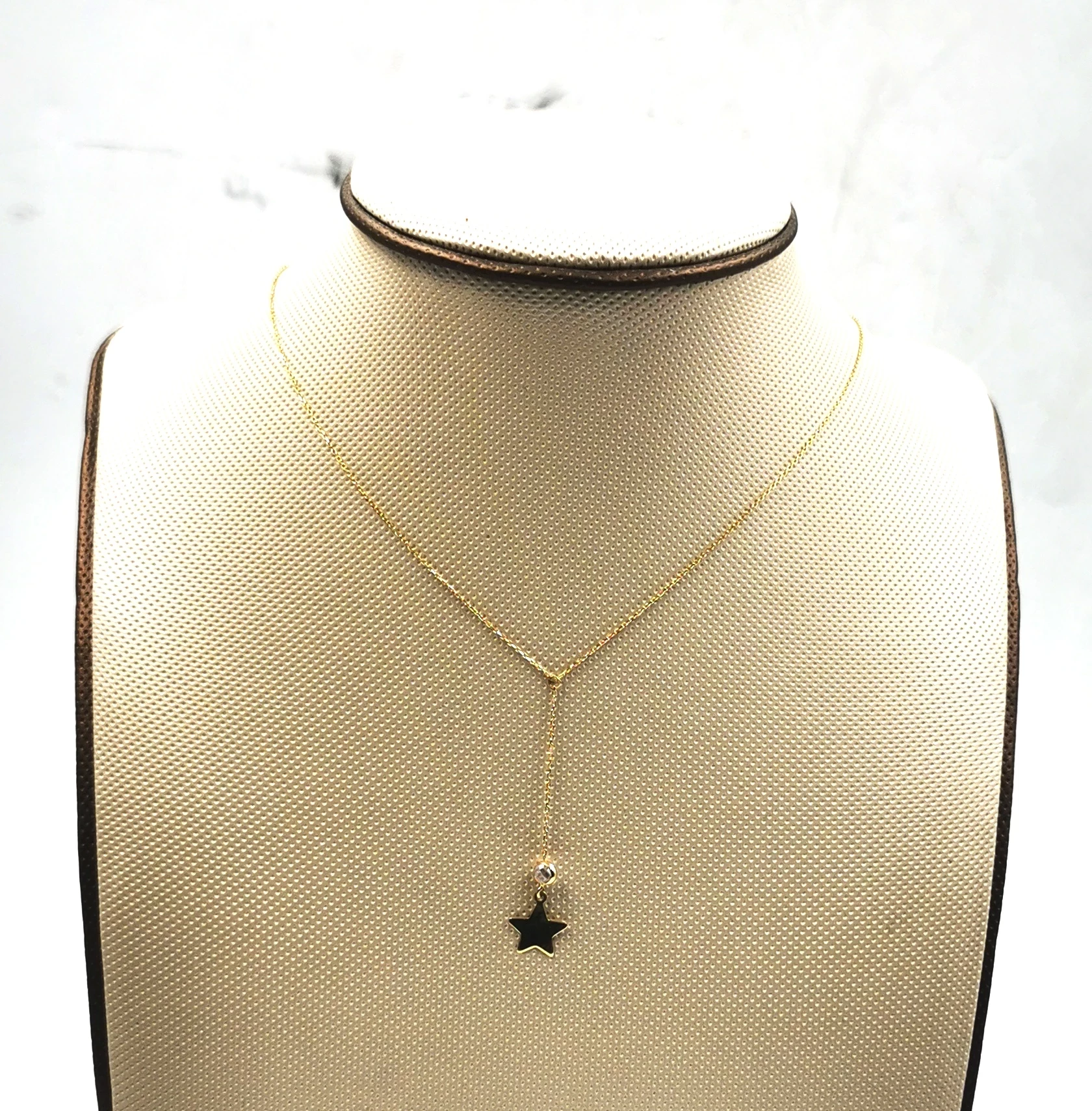 zlota-celebrytka-z-gwiazda-proby-585-45cm-stan-11323-2