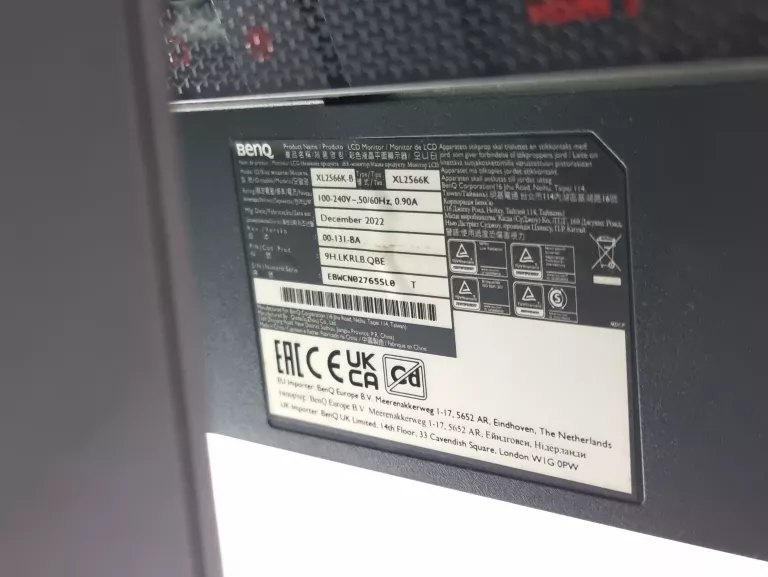 MONITOR GAMINGOWY BENQ ZOWIE XL2566K 25'' 360HZ