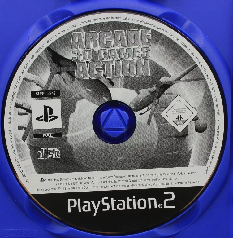 GRA PS2 ARCADE ACTION 30 GAMES