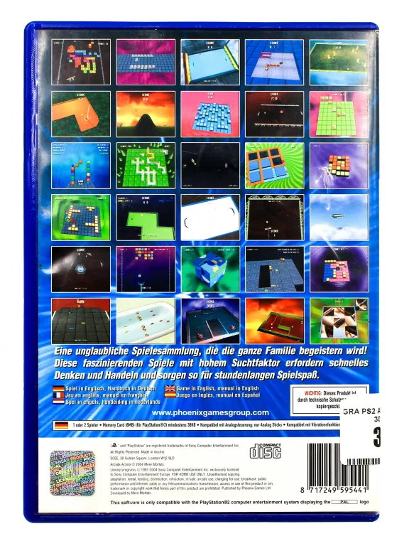 GRA PS2 ARCADE ACTION 30 GAMES
