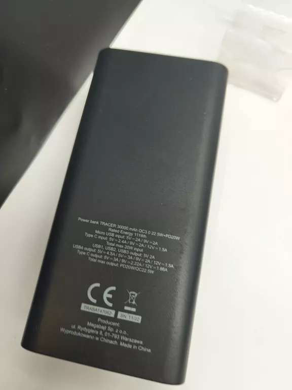 TABLET HUAWEI MEDIAPAD+ POWERBANK TRACER