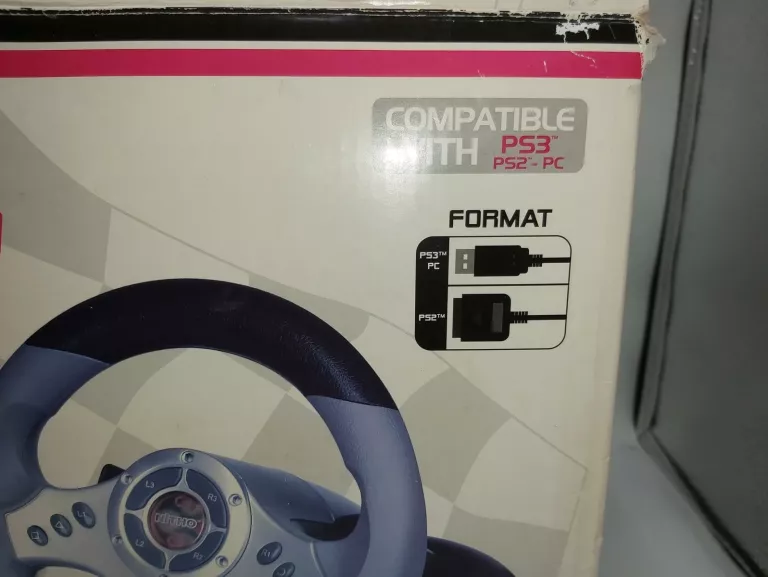 KIEROWNICA NITHO DRIVE PRO DO PS3, PS2, PC, W PUDEŁKU