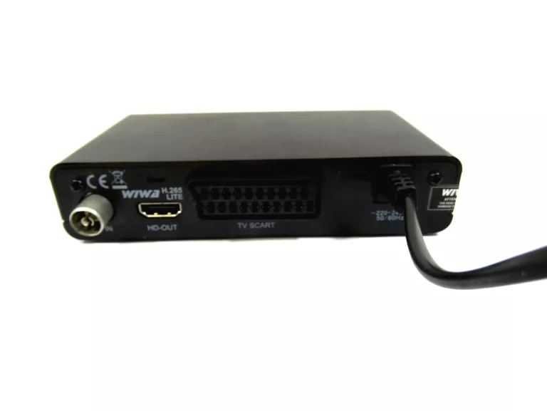 DEKODER TUNER WIWA TV NAZIEMNEJ DVB-T2 H.265 LITE