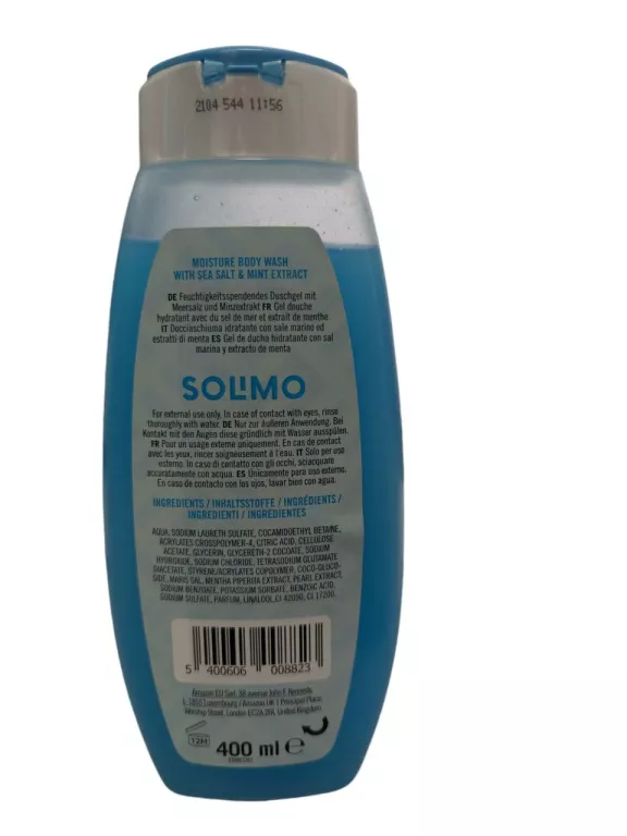 SOLIMO BODY WASH