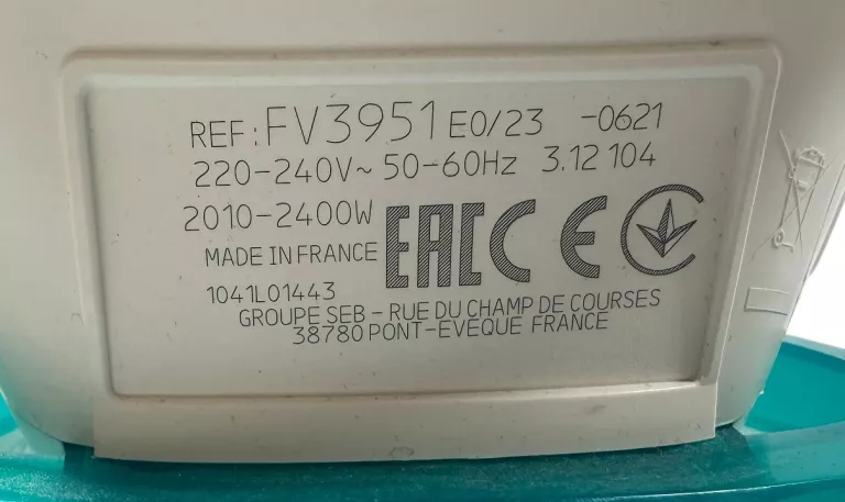 ŻELAZKO TEFAL EASYGLISS FV3951!