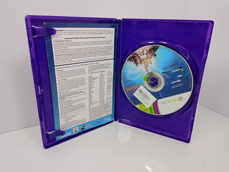 DISNEYLAND ADVENTURES MICROSOFT XBOX 360