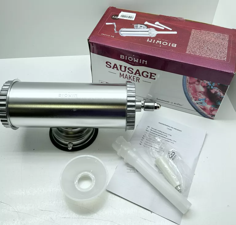 BIOWIN NADZIEWARKA POZIOMA DO KIEŁBAS 1,5KG (311001)