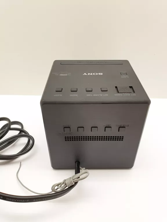 RADIOBUDZIK SONY ICF-C1 FM RADIO BUDZIK ZEGAR LED CZARNY