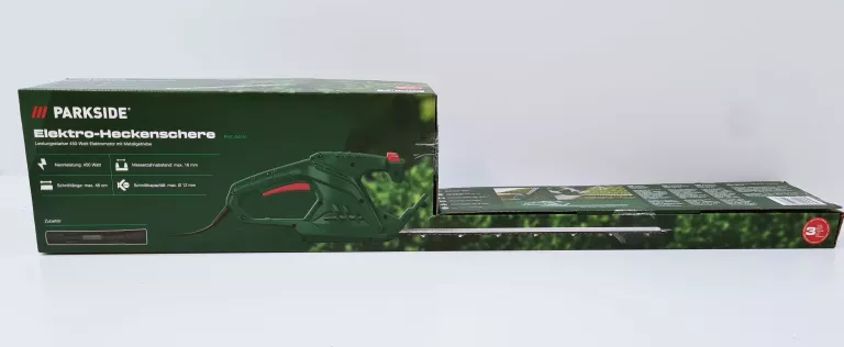 PARKSIDE ELEKTRYCZNE NOŻYCE DO ŻYWOPŁOTU 450W PHS 450 A1