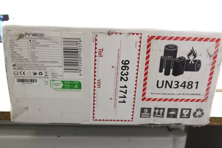 ODKURZACZ PIONOWY TINECO PURE ONE S11
