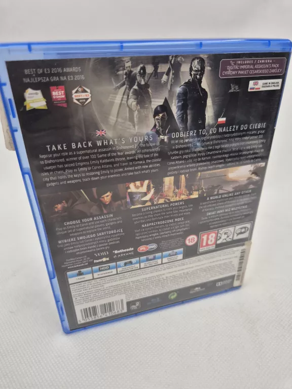 GRA PS4 DISHONORED 2