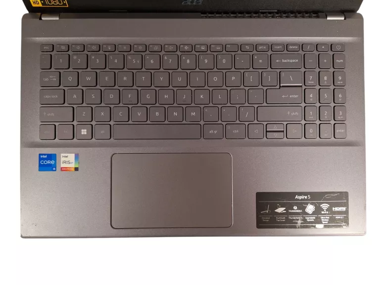 LAPTOP ACER ASPIRE 5 N22C6 12TH 16/512 GB SSD//ZASILACZ