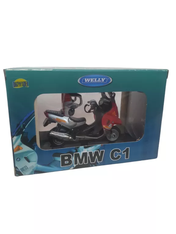 WELLY SKUTER BMW C1 MOTOCYKL MOTOR KOLEKCJONERSKI