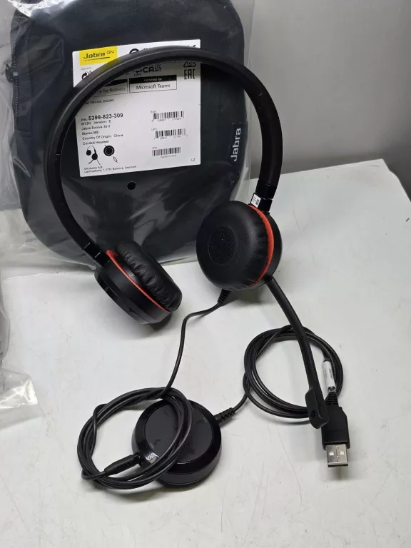 SŁUCHAWKI JABRA EVOLVE 30 II STEREO MS HSC060 ZAPAKOWANE