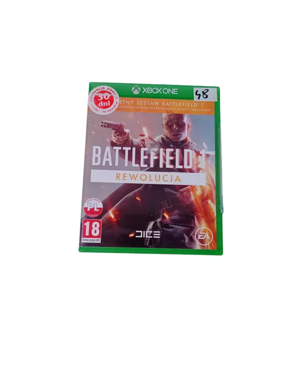 BATTLEFIELD 1 REWOLUCJA XONE