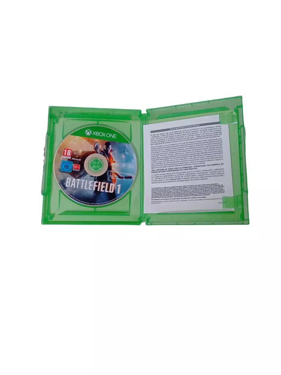 BATTLEFIELD 1 REWOLUCJA XONE