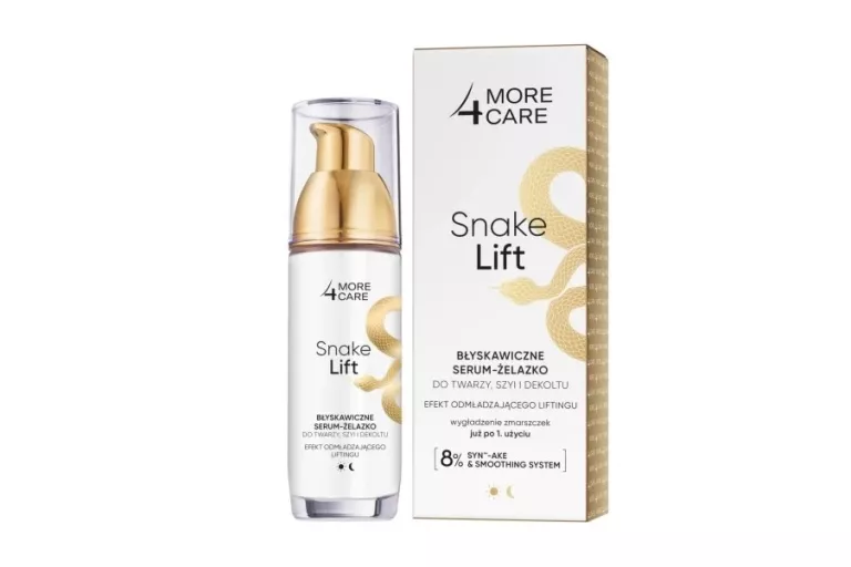 MORE4CARE SNAKE LIFT SERUM DO TWARZY SZYI I DEKOLTU 35 ML