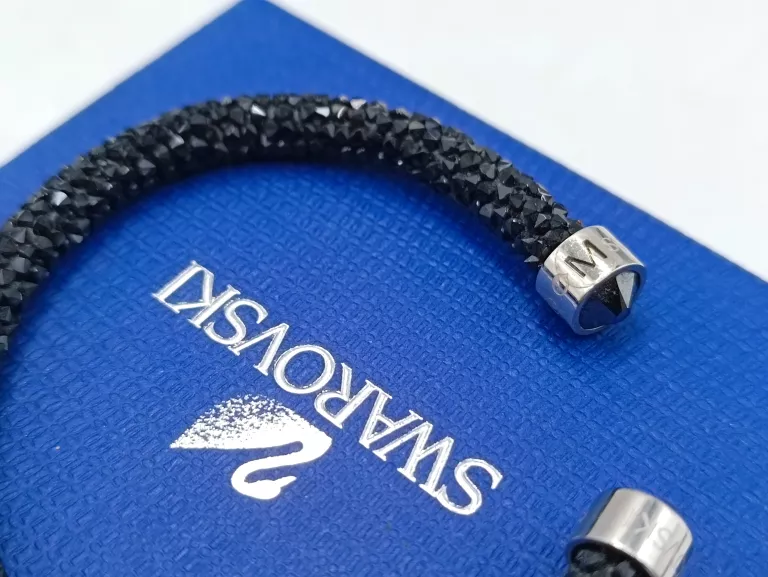 BRANSOLETKA SWAROVSKI CRYSTAL DUST BLACK