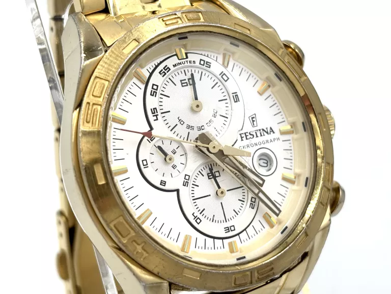 ZEGAREK MĘSKI FESTINA F16656/1 SPORT CHRONO BRANSOLETA WR100M