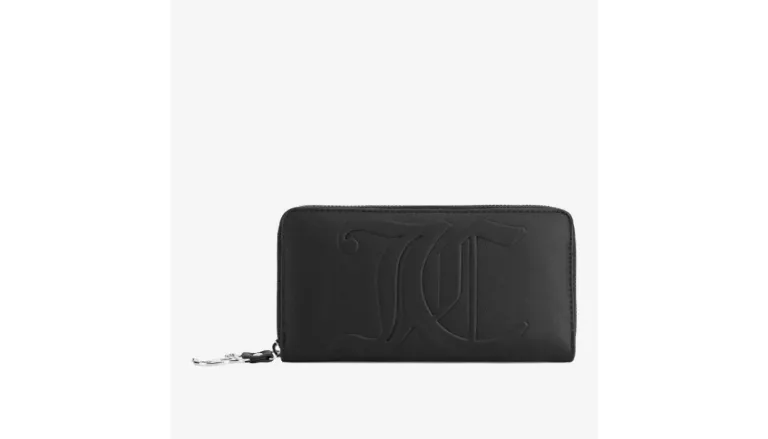PORTFEL DAMSKI JUICY COUTURE BIJXT8694WVP CZARNY - CCC