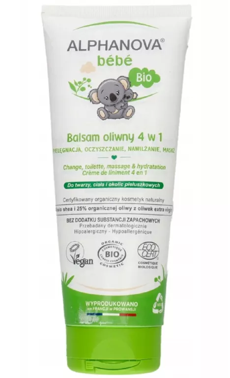 ALPHANOVA BEBE KREM NAWILŻAJĄCY 4W1 200ML 3760075071004