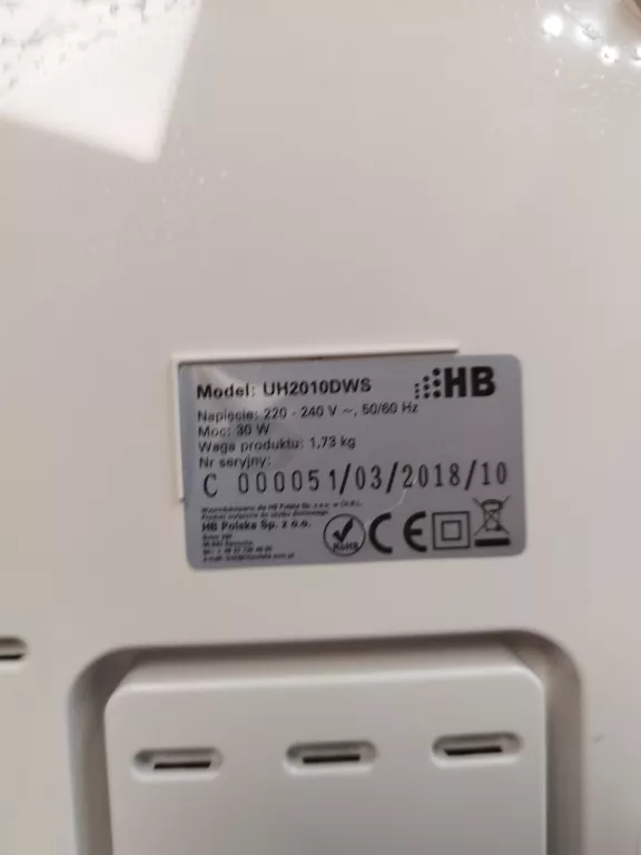 NAWILŻACZ POWIETRZA AIRSONIC HB