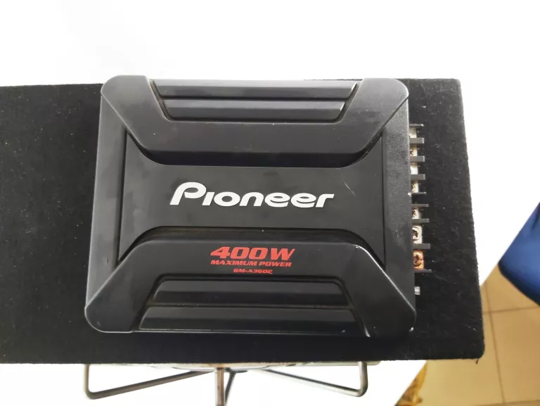 TUBA SKRZYNIA BASOWA PIONEER 400W + WZMACNIACZ PIONEER GM-A3602