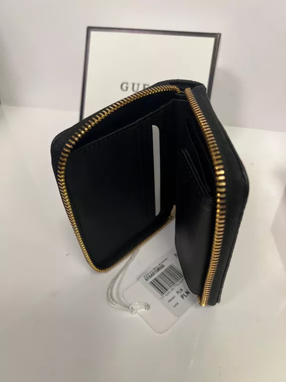 PORTFEL GUESS LOS ANGELES SFAA9158550 CZARNY IDEAŁ!