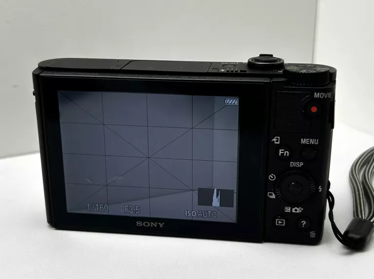 APARAT CYFROWY SONY CYBER-SHOT DSC-HX80 CZARNY (PORYSOWANY)