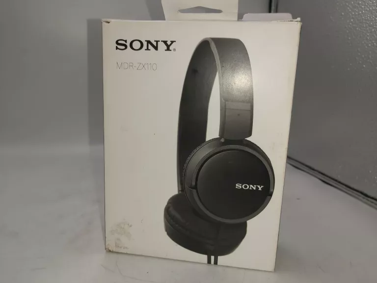 SŁUCHAWKI SONY MDR-ZX110 PUDEŁKO