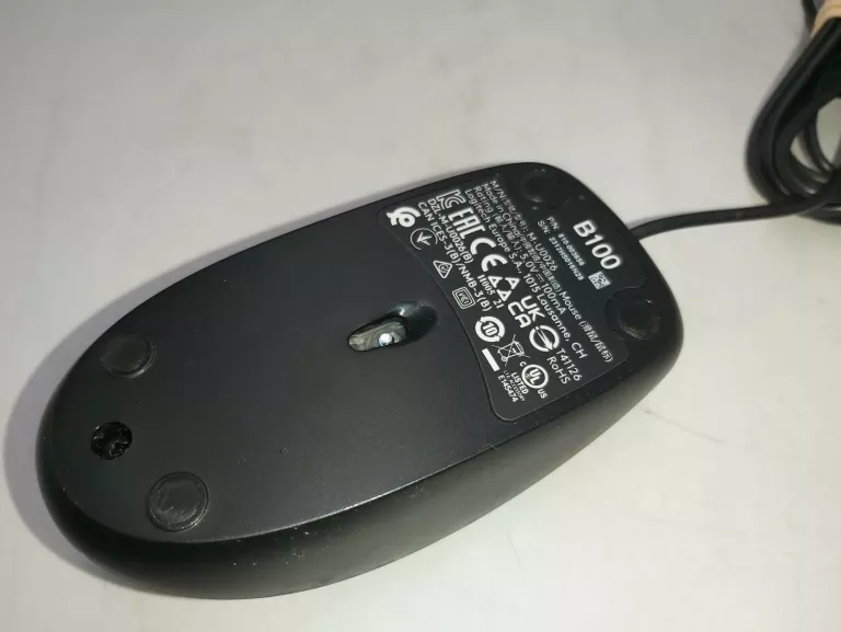 MYSZ PRZEWODOWA LOGITECH M-U0026 B100