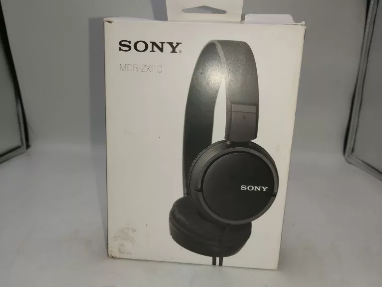 SŁUCHAWKI SONY MDR-ZX110 PUDEŁKO