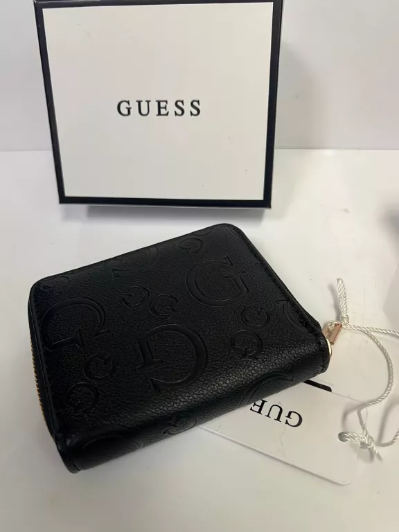 PORTFEL GUESS LOS ANGELES SFAA9158550 CZARNY IDEAŁ!