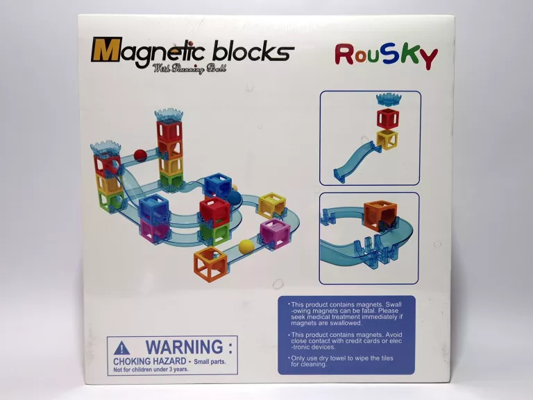 KLOCKI MAGNETYCZNE ROUSKY MAGNETIC BLOCKS 36PCS