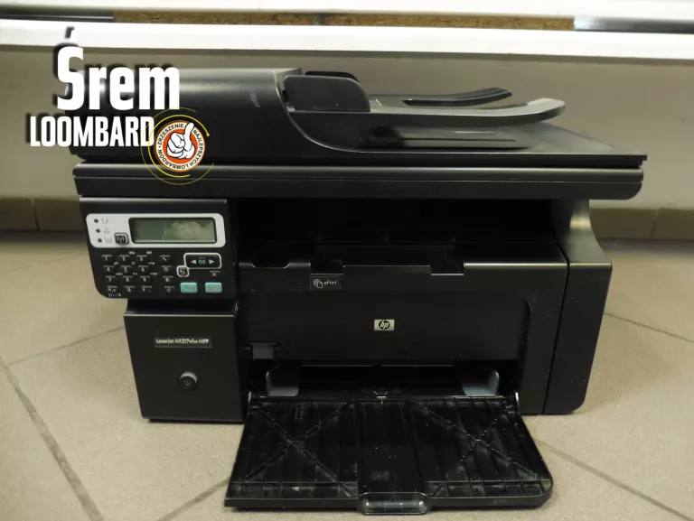 DRUKARKA HP LASERJET M1217NFW MFP, KABEL, STAN DB!