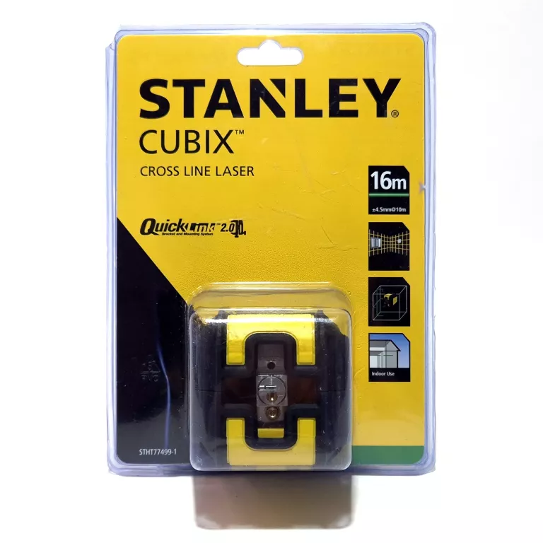 LASER KRZYŻOWY BUDOWLANY CUBIX GREEN ZIELONY 16M STHT77499-1 STANLEY