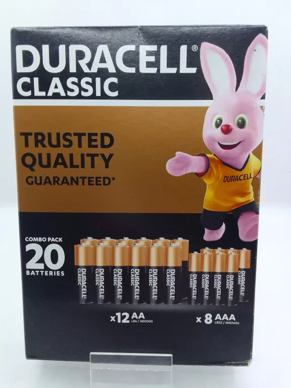 BATERIE DURACELL CLASSIC TRUSTED QUALITY COMBO PACK 20 SZT
