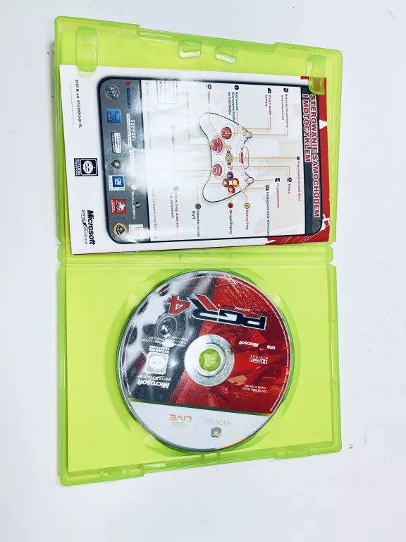 GRA XBOX 360 - PGR 4 PROGRAM GOTHAM RACING *