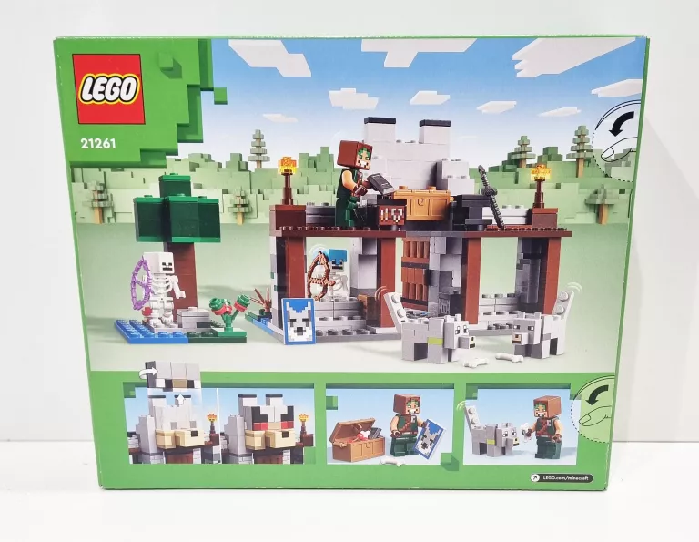 LEGO MINECRAFT 21261 MINECRAFT 21261 WILCZA TWIERDZA
