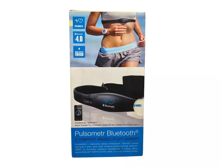 PAS DO POMIARU TĘTNA PULSOMETR BLUETOOTH