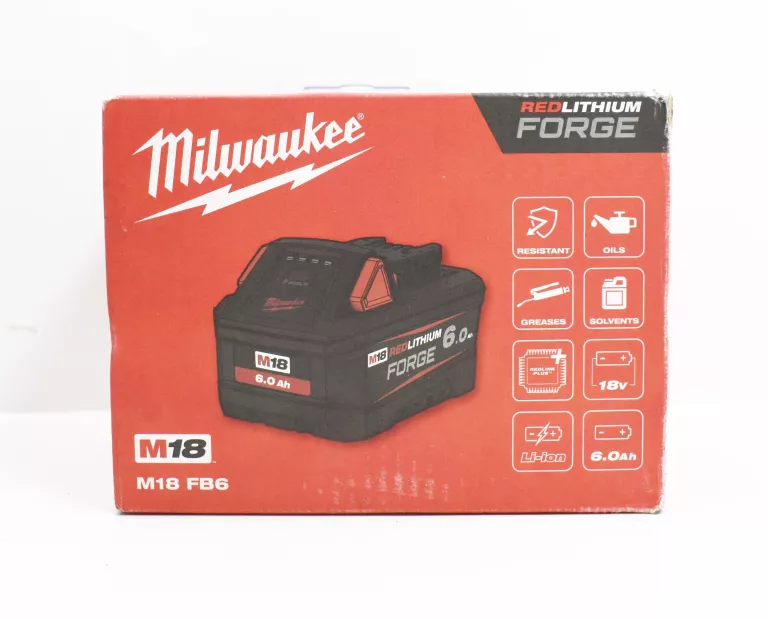 AKUMULATOR BATERIA MILWAUKEE M18 FORGE LI-ION 18V 6,0 AH