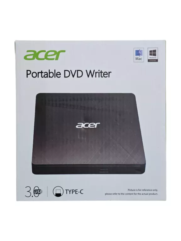 ZEWNĘTRZNY NAPĘD DVD ACER AXD001 KOMPLET