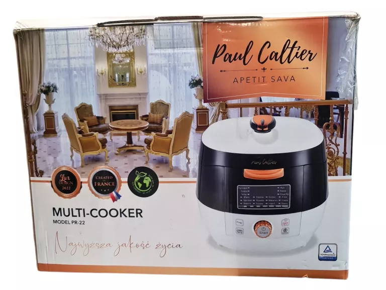 MULTICOOKER PAUL CALTIER PR-22 BIAŁY ROBOT KUCHENNY