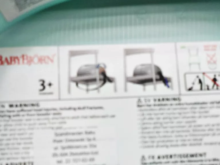 BABYBJORN – NAKŁADKA NA KRZESŁO, MIĘTOWA ZIELEŃ