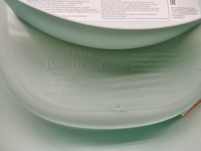 BABYBJORN – NAKŁADKA NA KRZESŁO, MIĘTOWA ZIELEŃ