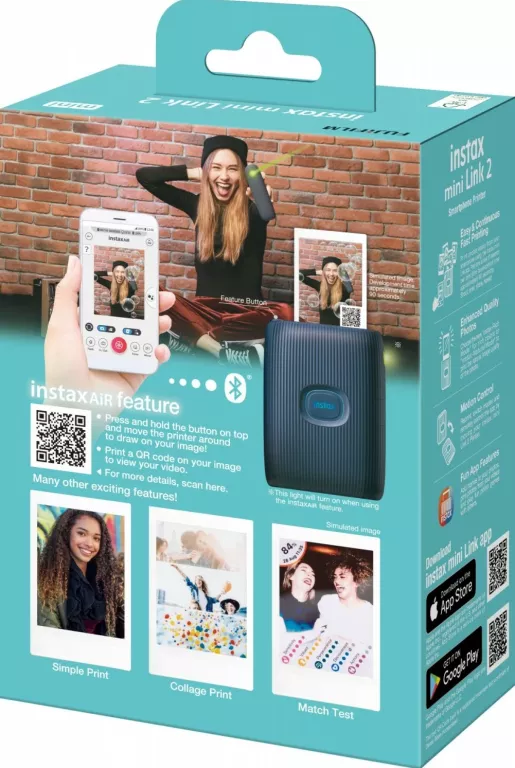 FUJIFILM INSTAX MINI LINK 2 SPACE BLUE DRUKARKA