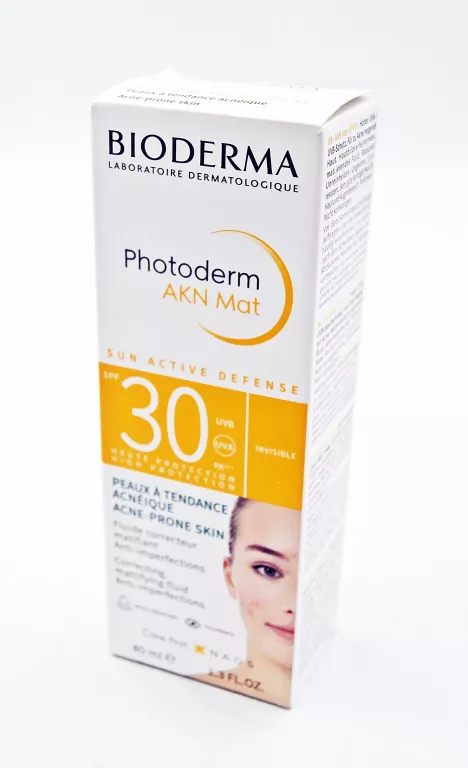 BIODERMA PHOTODERM AKN MAT SPF30 KREM 40ML 11/25 ZAPAKOWANY FABRYCZNIE