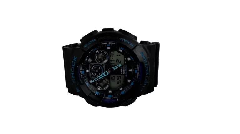 ZEGAREK CASIO G-SHOCK GA100 NIEBIESKI