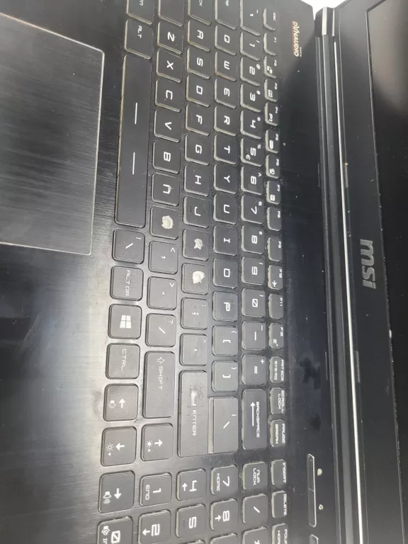 LAPTOP MSI GE62 6QC I7 8GB RAM