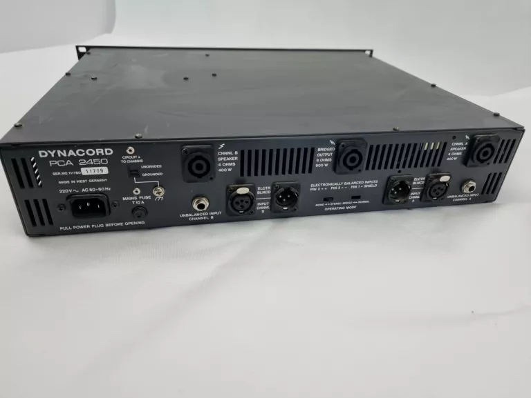 DYNACORD PCA 2450 - KOŃCÓWKA MOCY